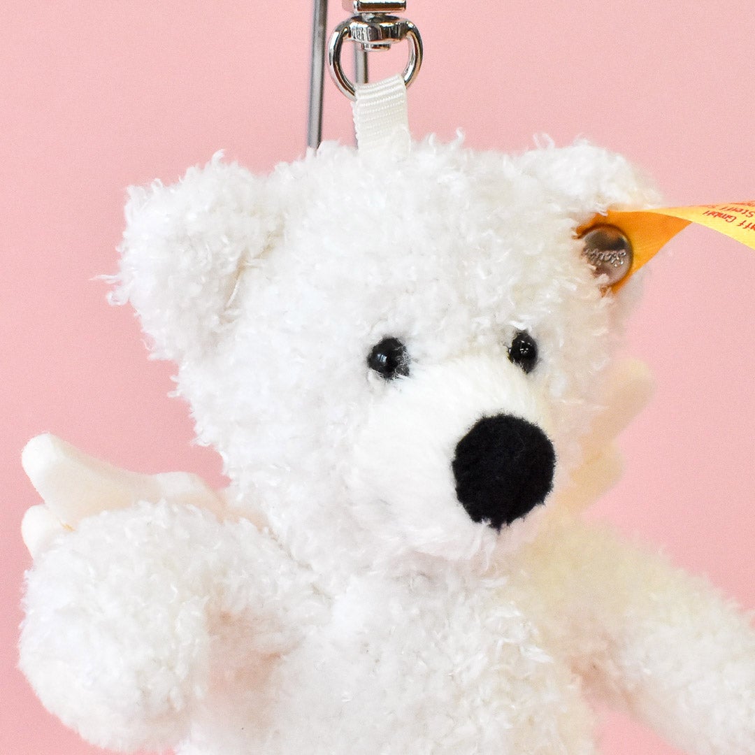 シュタイフ ソフトキーリング・テディベア ロッテ（エンジェル