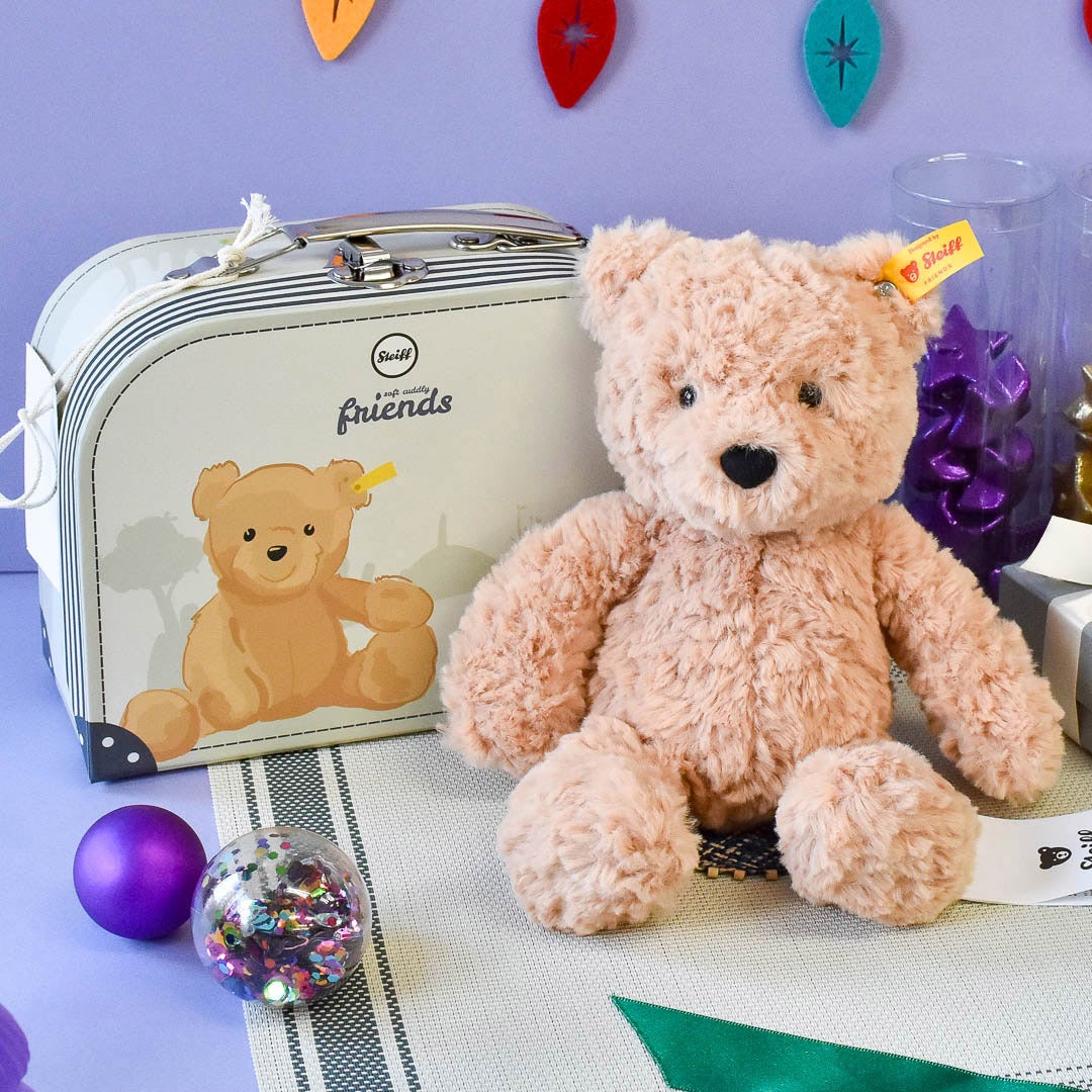 シュタイフ テディベアのジミー スーツケース | Dear Bear 目黒店